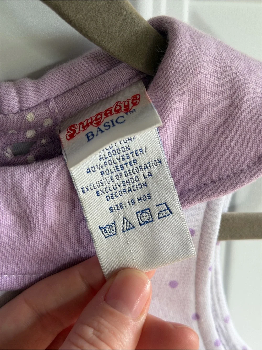 NWT Vintage Snugabye Baby Romper size 18m